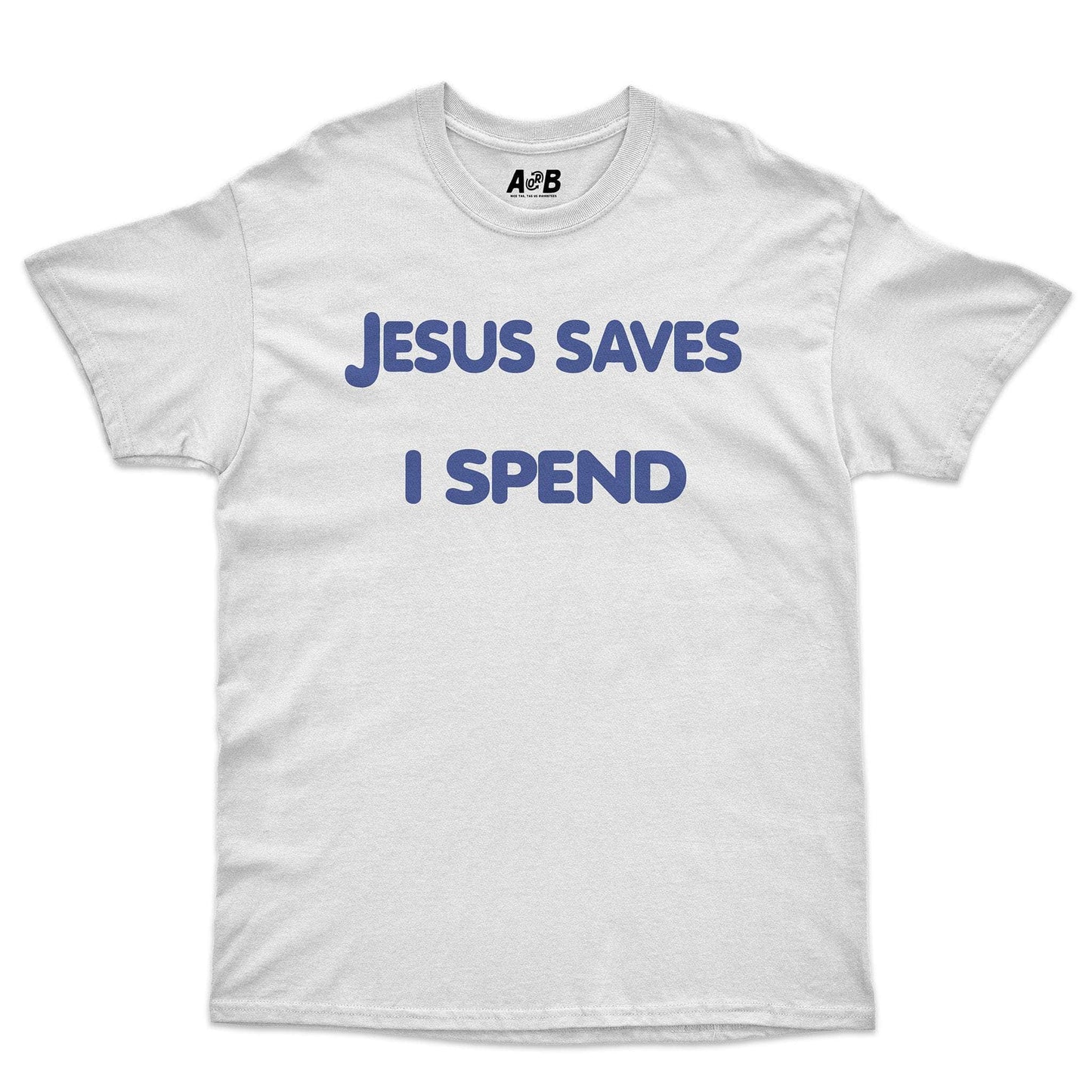 A-or-B-Tees T-Shirt White / S Jesus Saves T-Shirt