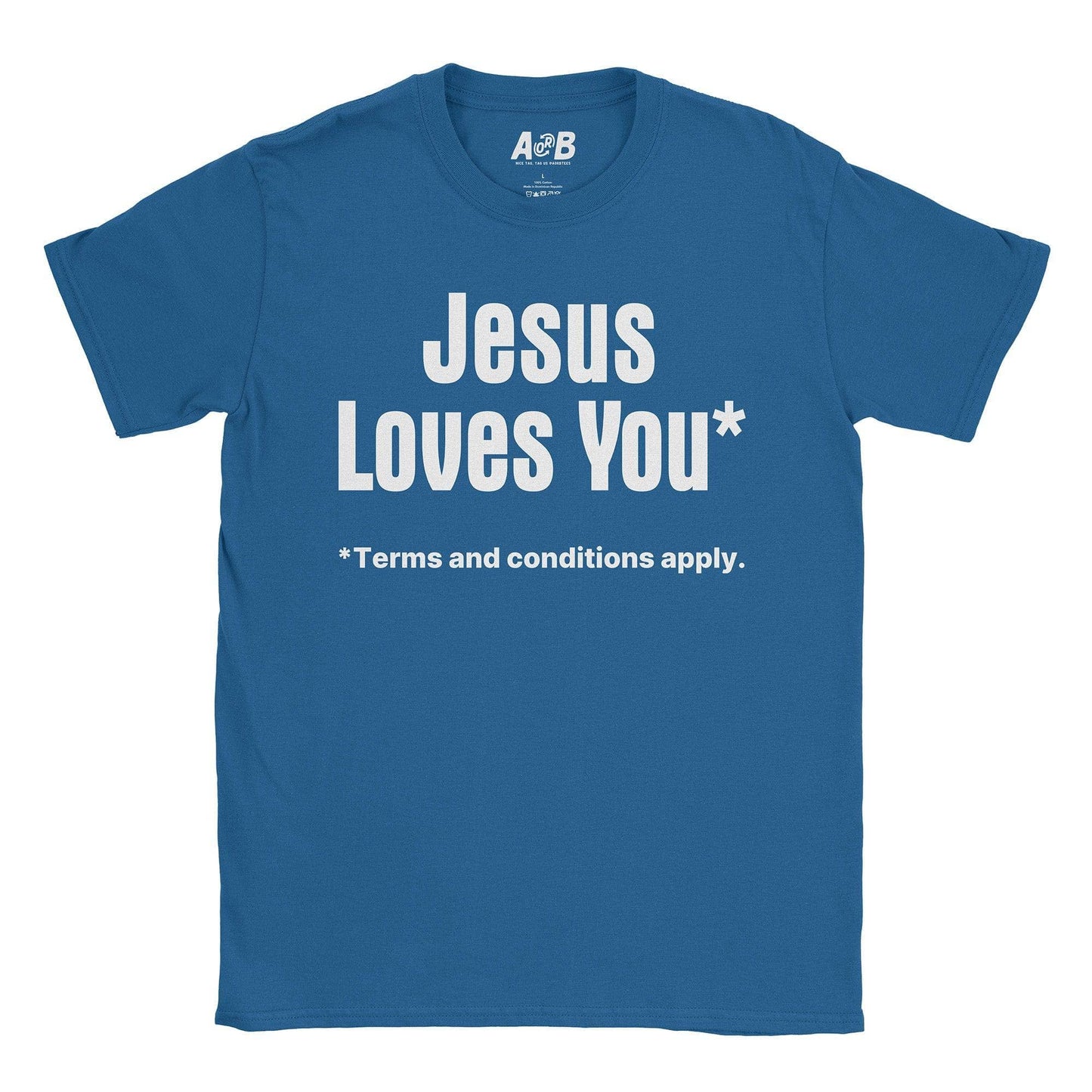 A-or-B-Tees T-Shirt Royal / S Jesus T-Shirt