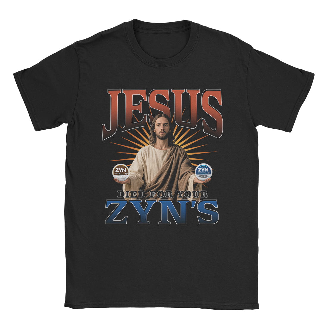 A-or-B-Tees T-Shirt Black / S Jesus Zyn's T-Shirt
