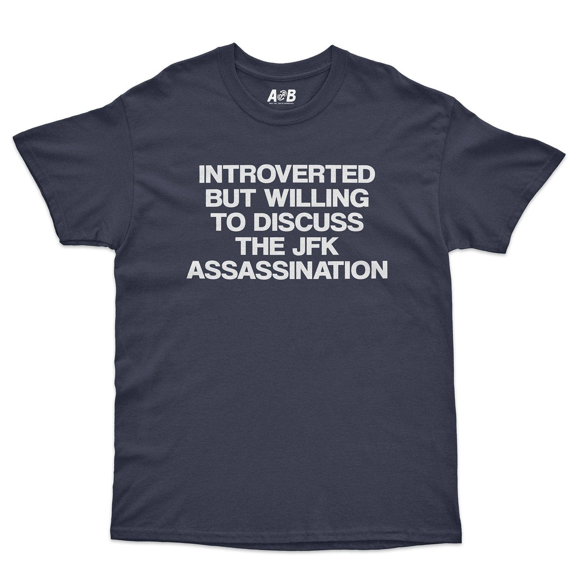 A-or-B-Tees T-Shirt Navy / S JFK T-Shirt