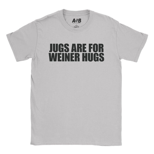 A-or-B-Tees T-Shirt Ice Grey / S Jugs T-Shirt