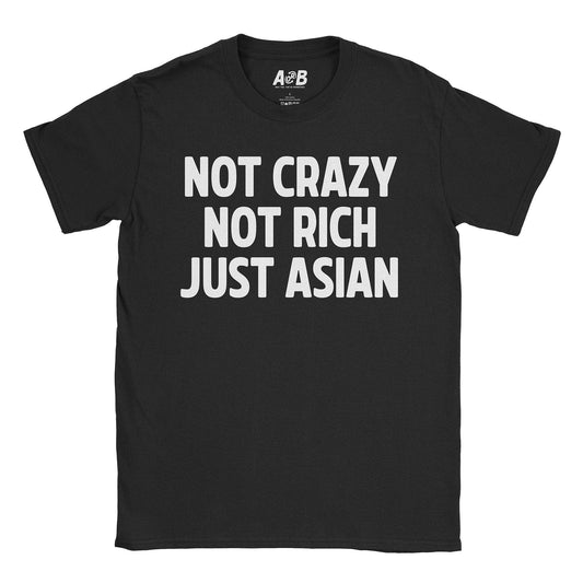 A-or-B-Tees T-Shirt Black / S Just Asian T-Shirt
