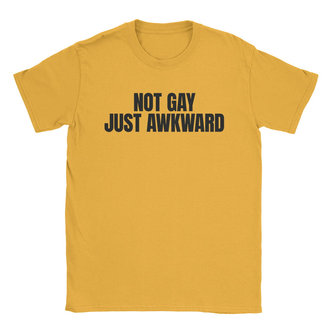 A-or-B-Tees T-Shirt Gold / S Just Awkward T-Shirt