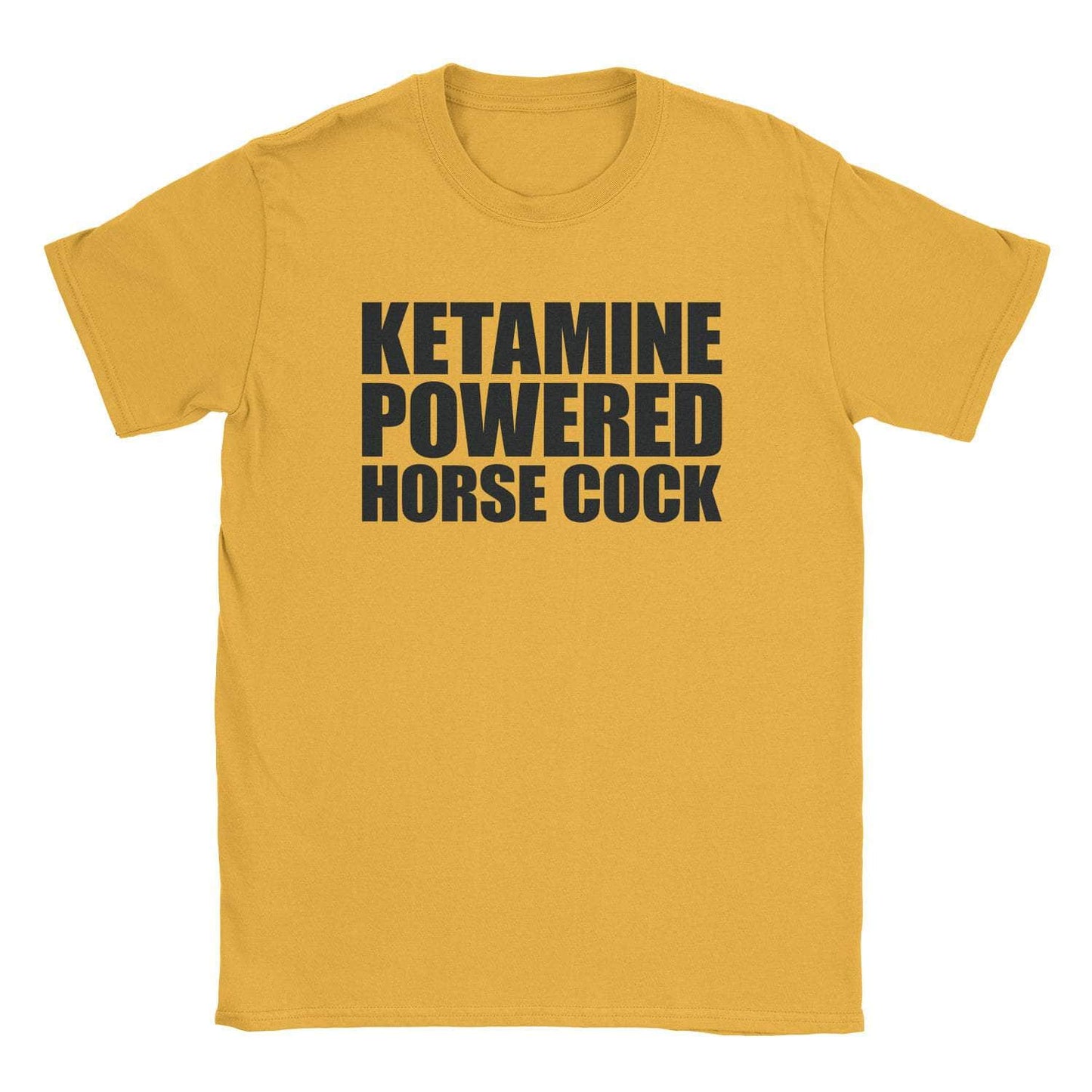 A-or-B-Tees T-Shirt Gold / S Ketamine Powered T-Shirt