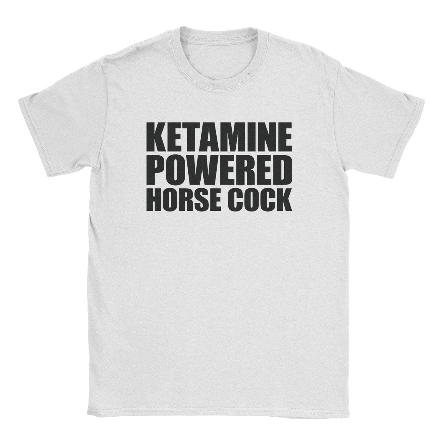 A-or-B-Tees T-Shirt White / S Ketamine Powered T-Shirt