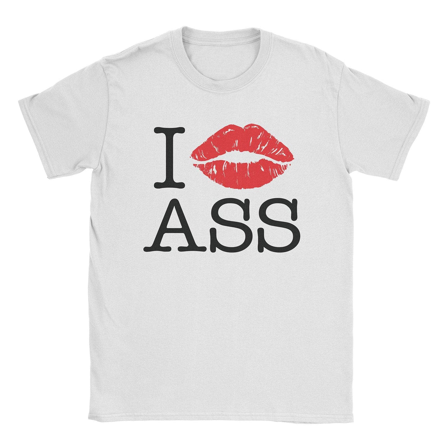 A-or-B-Tees T-Shirt White / S Kiss Ass T-Shirt