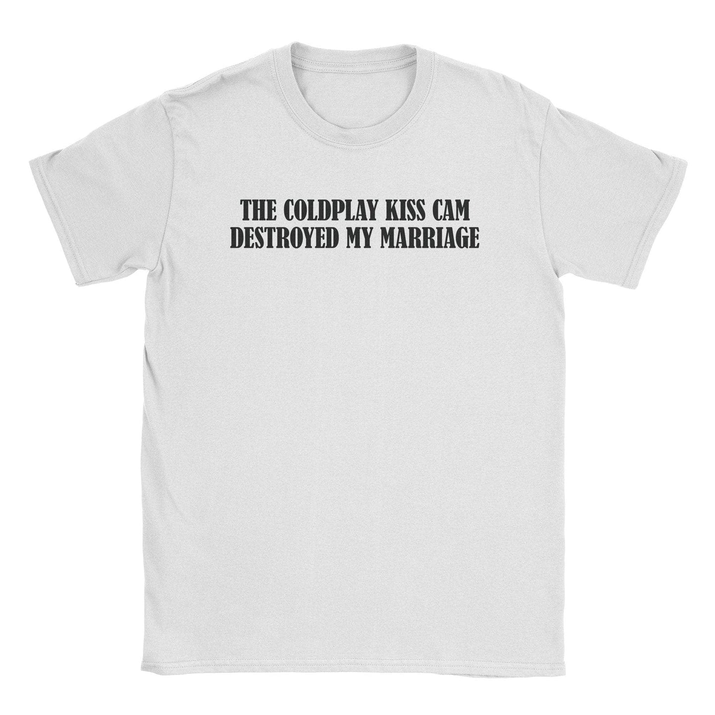 A-or-B-Tees T-Shirt White / S Kiss Cam T-Shirt