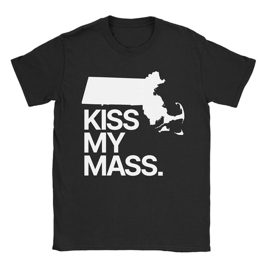 A-or-B-Tees T-Shirt Black / S Kiss Mass T-Shirt