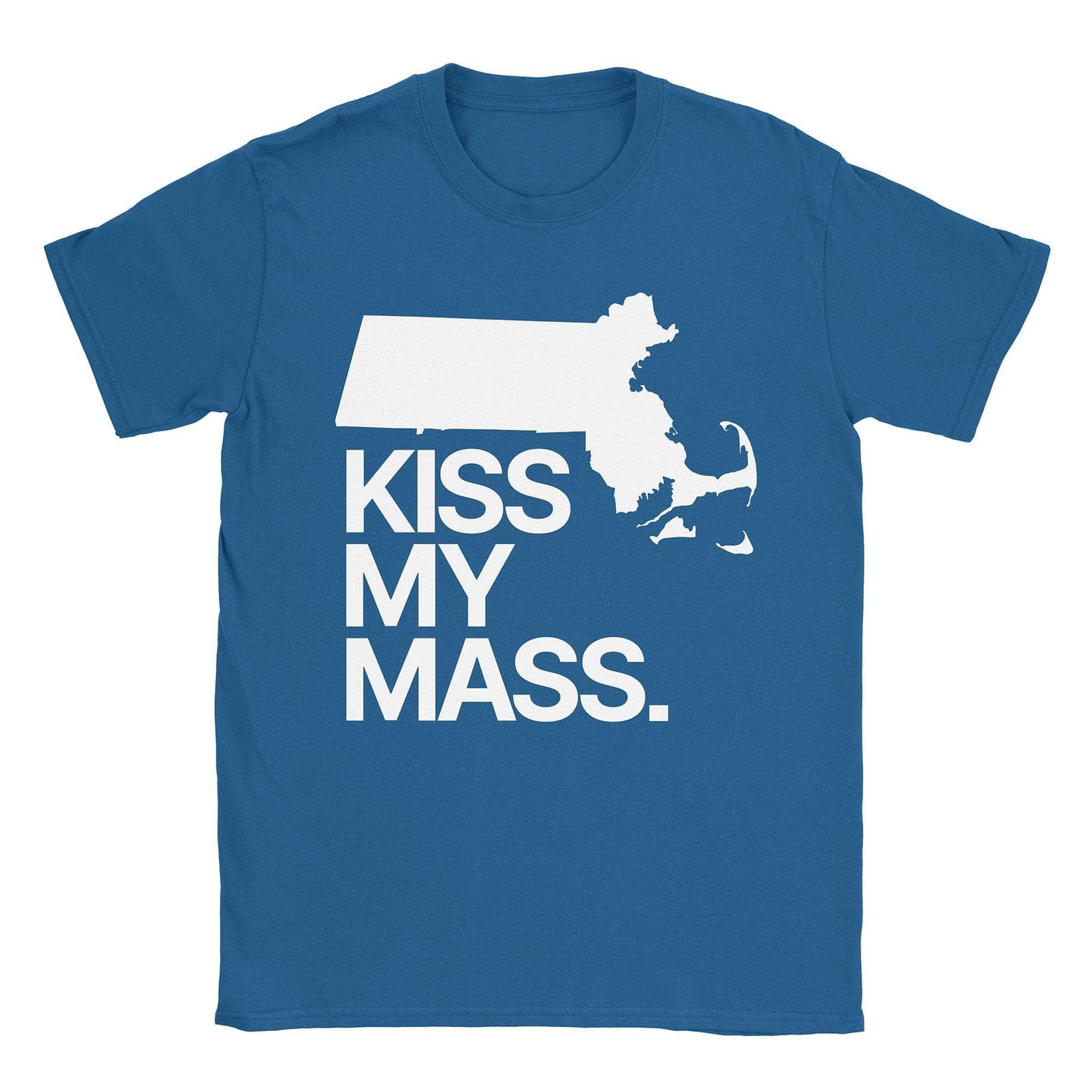 A-or-B-Tees T-Shirt Royal / S Kiss Mass T-Shirt