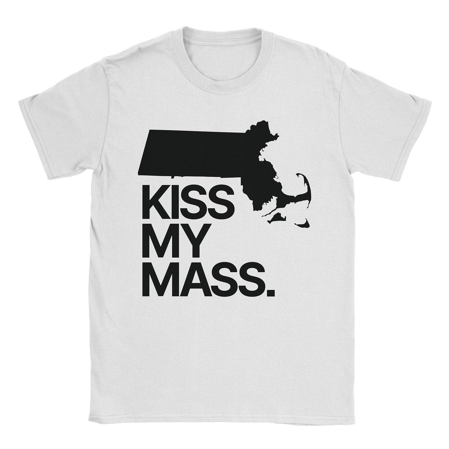 A-or-B-Tees T-Shirt White / S Kiss Mass T-Shirt