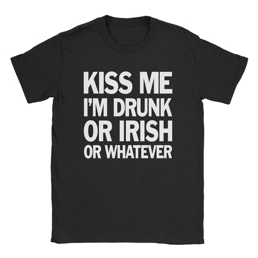 A-or-B-Tees T-Shirt Black / S Kiss Me T-Shirt