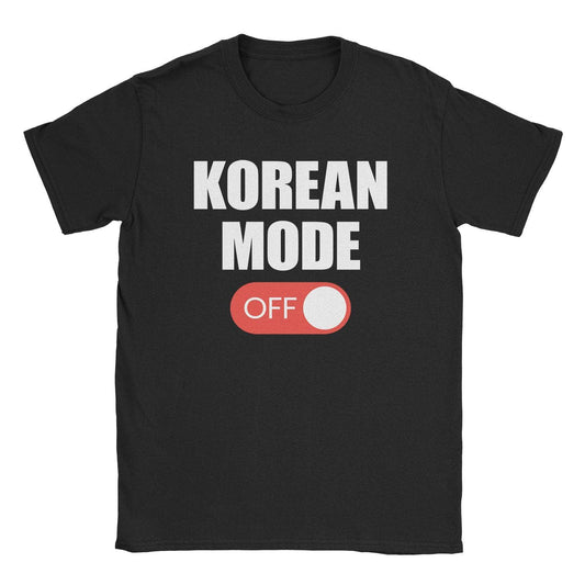 A-or-B-Tees T-Shirt Black / S Korean Mode T-Shirt