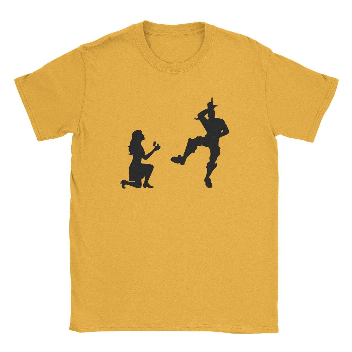 A-or-B-Tees T-Shirt Gold / S L T-Shirt