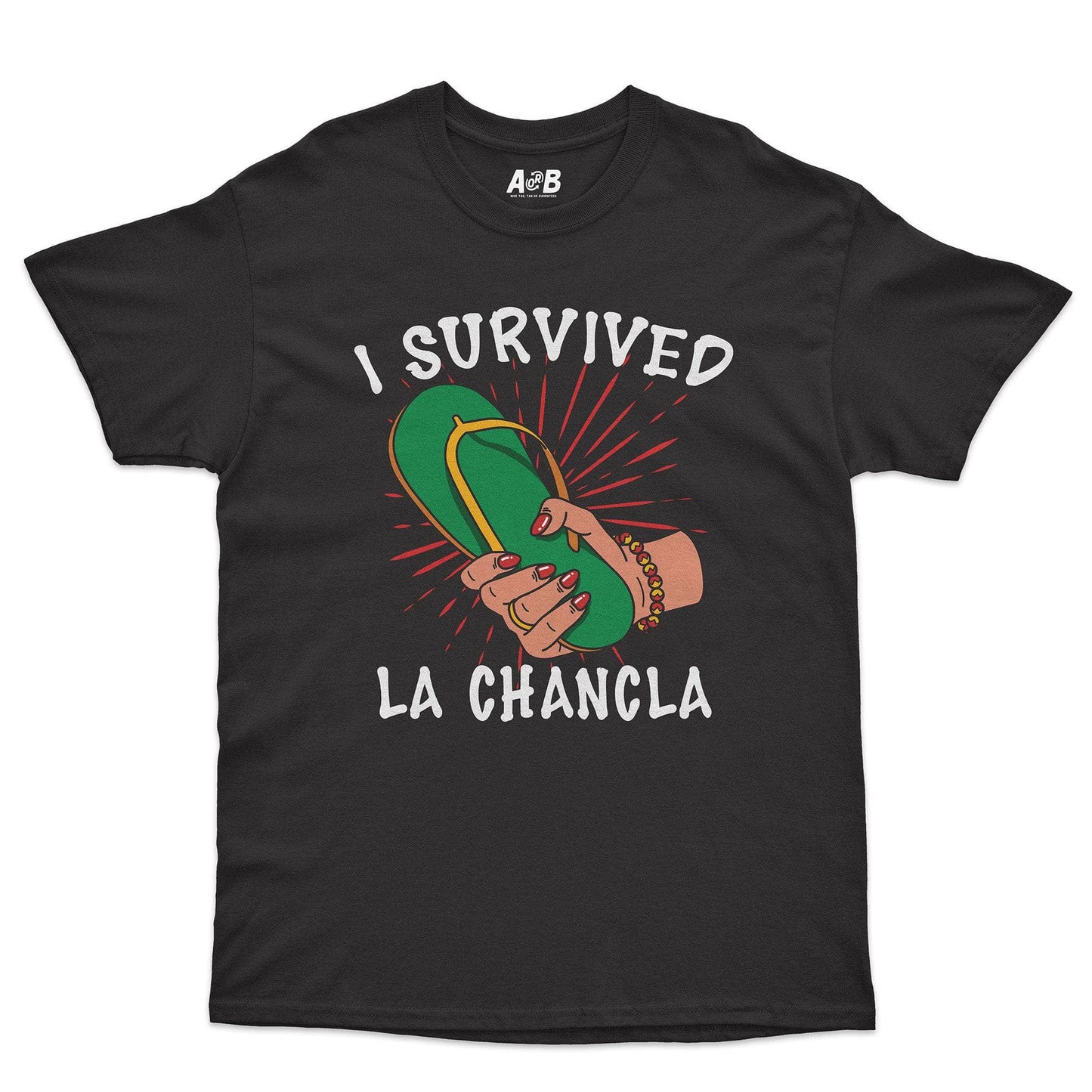 A-or-B-Tees T-Shirt Black / S La Chancla T-Shirt