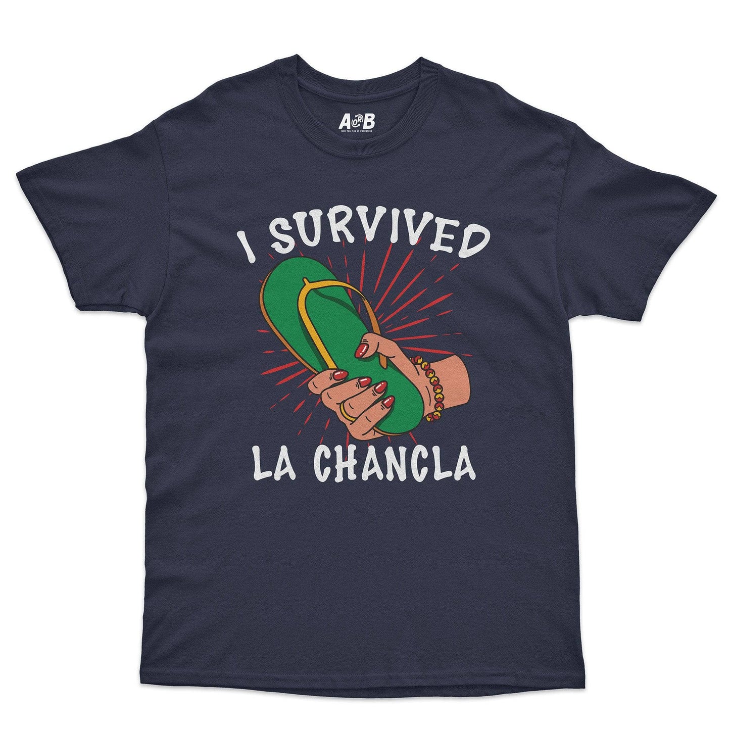 A-or-B-Tees T-Shirt Navy / S La Chancla T-Shirt