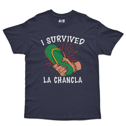 A-or-B-Tees T-Shirt Navy / S La Chancla T-Shirt