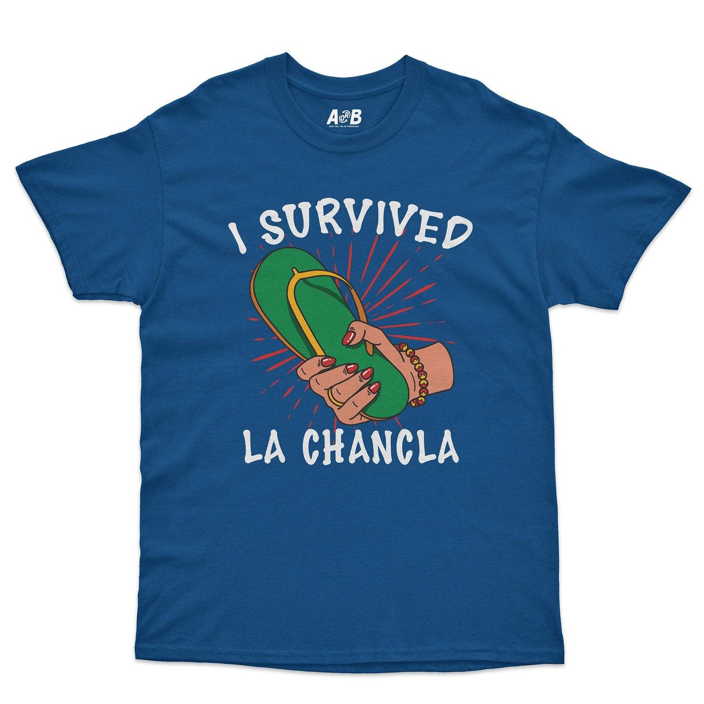A-or-B-Tees T-Shirt Royal / S La Chancla T-Shirt