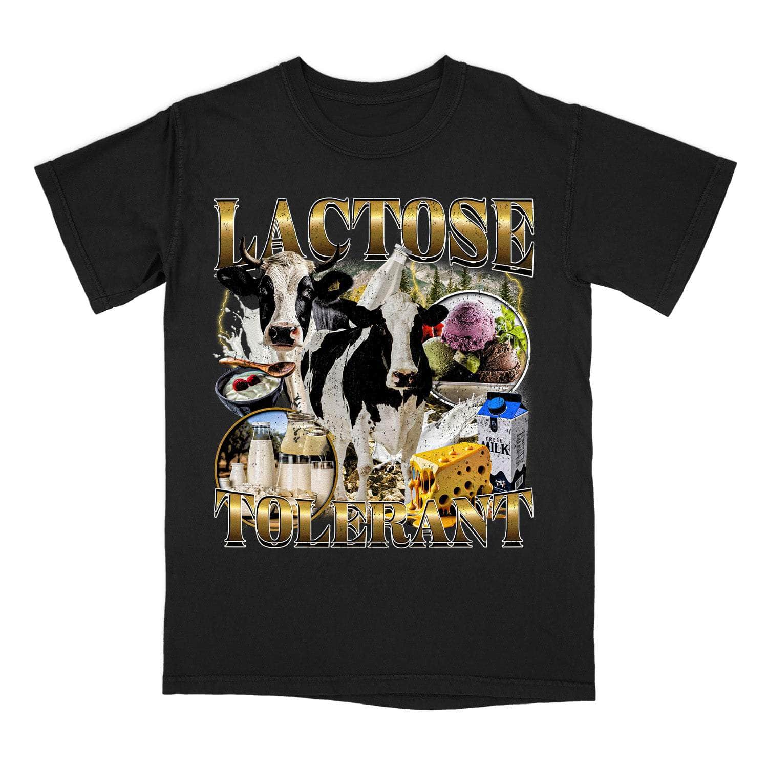 A-or-B-Tees T-Shirt Black / S Lactose Tolerant T-Shirt