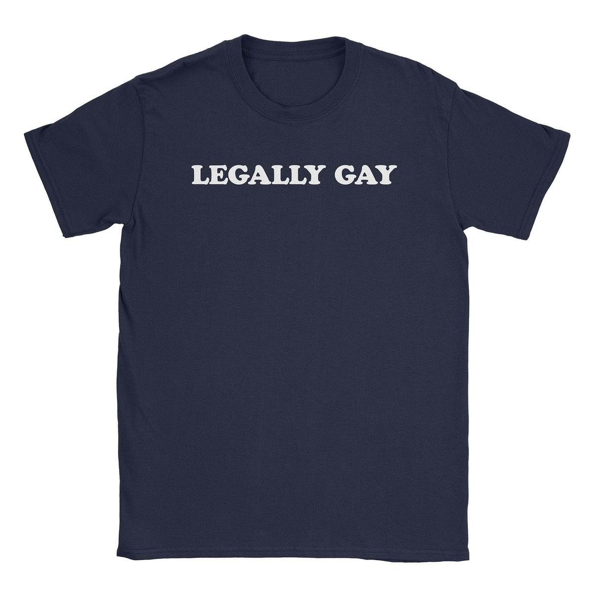 A-or-B-Tees T-Shirt Navy / S Legally Gay T-Shirt