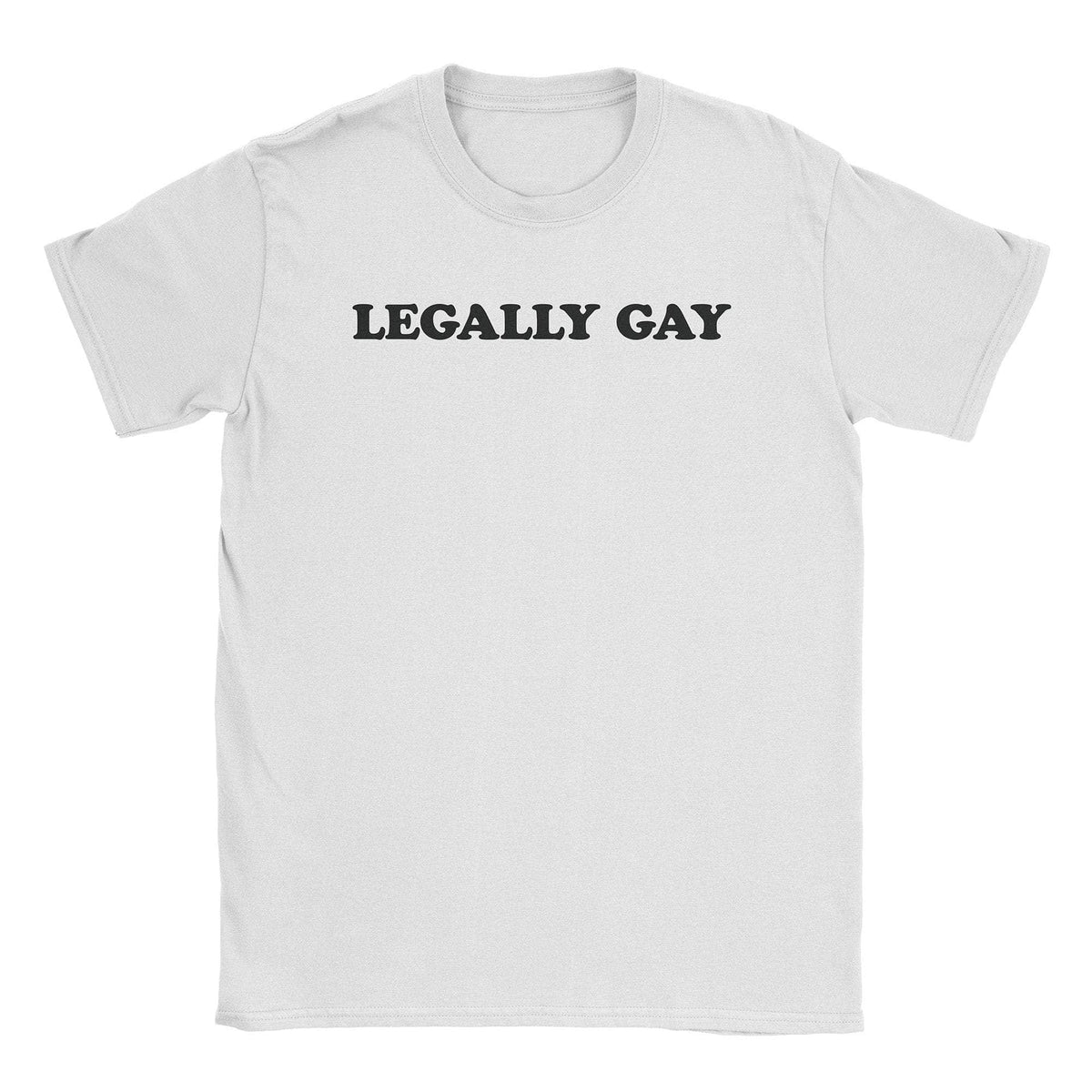 A-or-B-Tees T-Shirt White / S Legally Gay T-Shirt