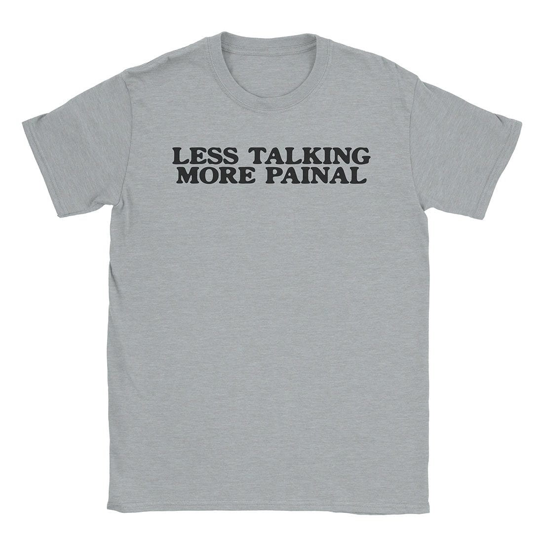 A-or-B-Tees T-Shirt Sport Grey / S Less Talking T-Shirt