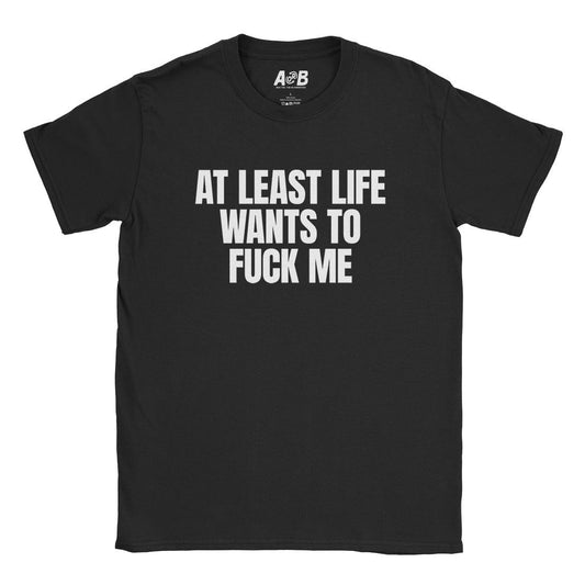 A-or-B-Tees T-Shirt Black / S Life T-Shirt