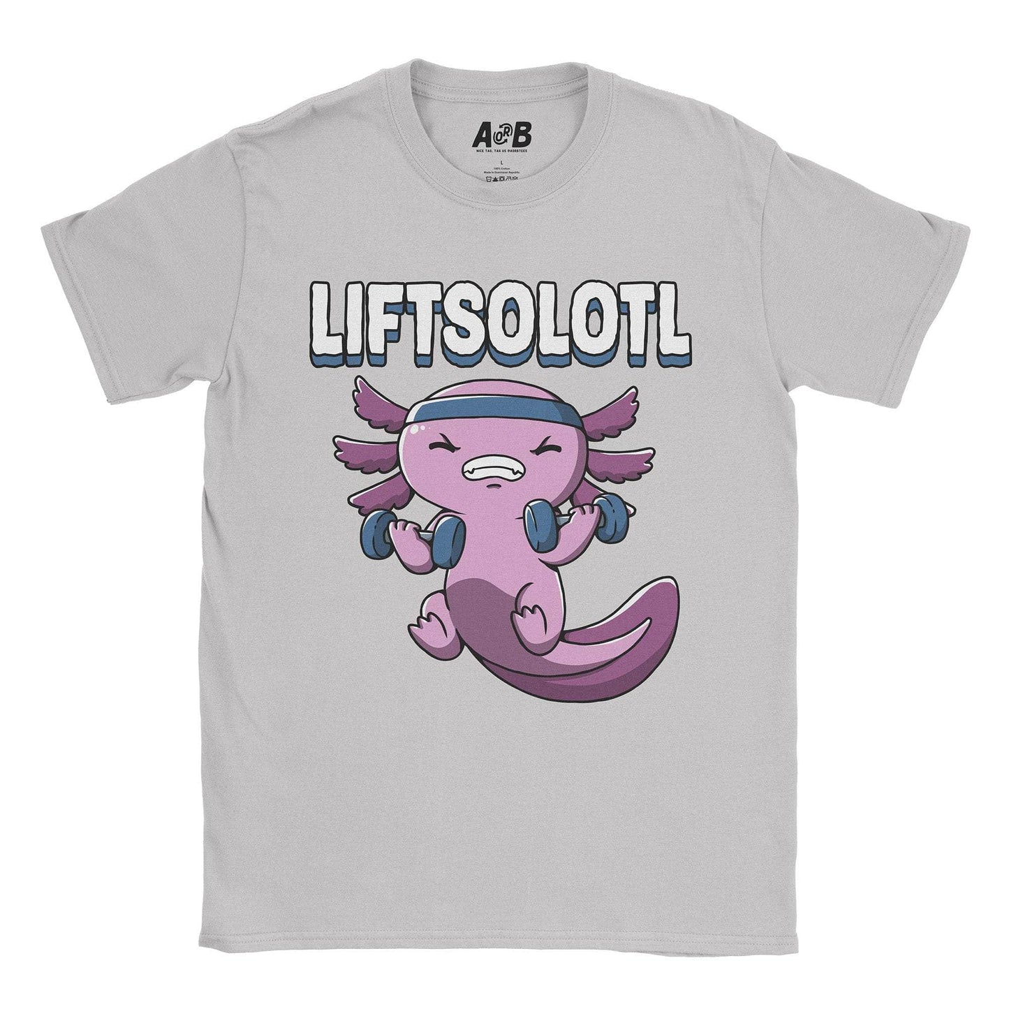 A-or-B-Tees T-Shirt Ice Grey / S Liftsolotl T-Shirt