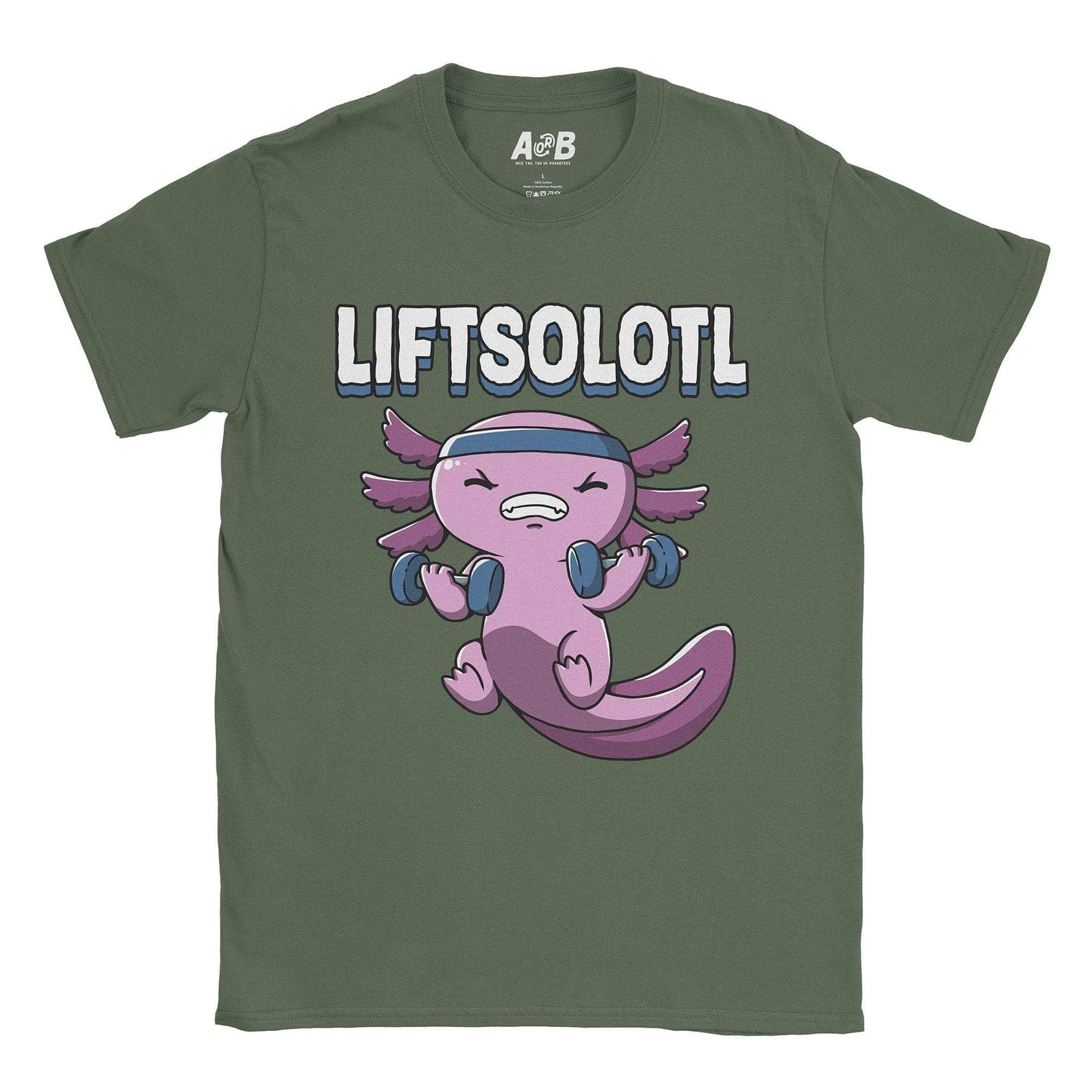 A-or-B-Tees T-Shirt Military Green / S Liftsolotl T-Shirt