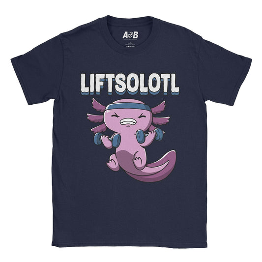 A-or-B-Tees T-Shirt Navy / S Liftsolotl T-Shirt