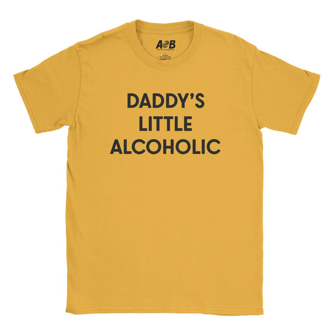 A-or-B-Tees T-Shirt Gold / S Lil Alcoholic T-Shirt