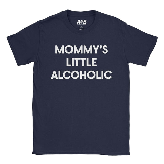 A-or-B-Tees T-Shirt Navy / S Lil Alcoholic T-Shirt