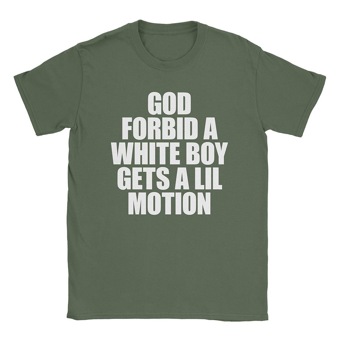 A-or-B-Tees T-Shirt Military Green / S Lil Motion T-Shirt