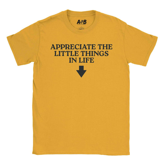 A-or-B-Tees T-Shirt Gold / S Little Things T-Shirt