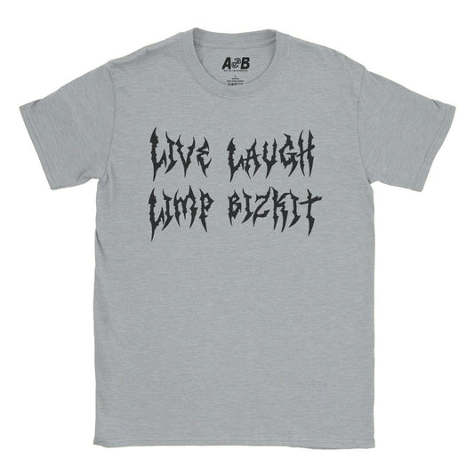 A-or-B-Tees T-Shirt Sport Grey / S Live Laugh Limp T-Shirt