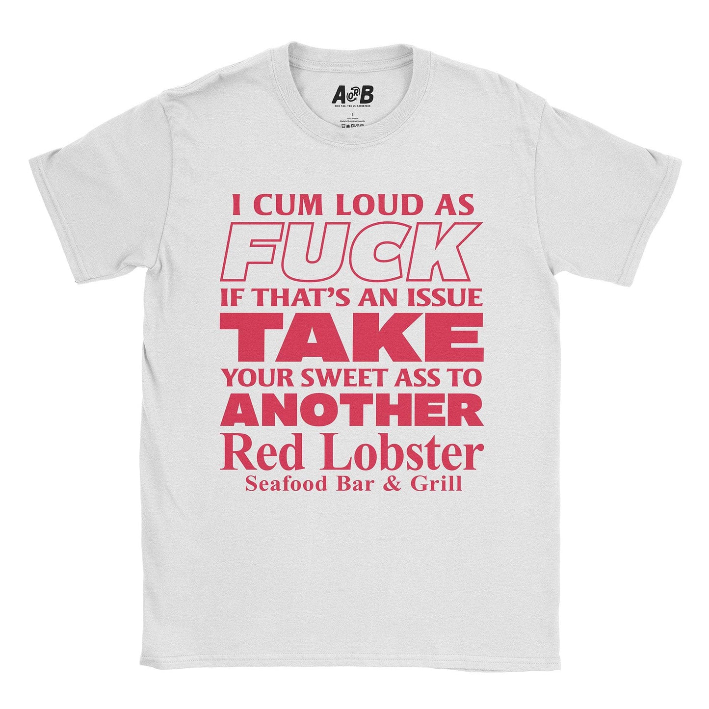 A-or-B-Tees T-Shirt White / S Lobster T-Shirt