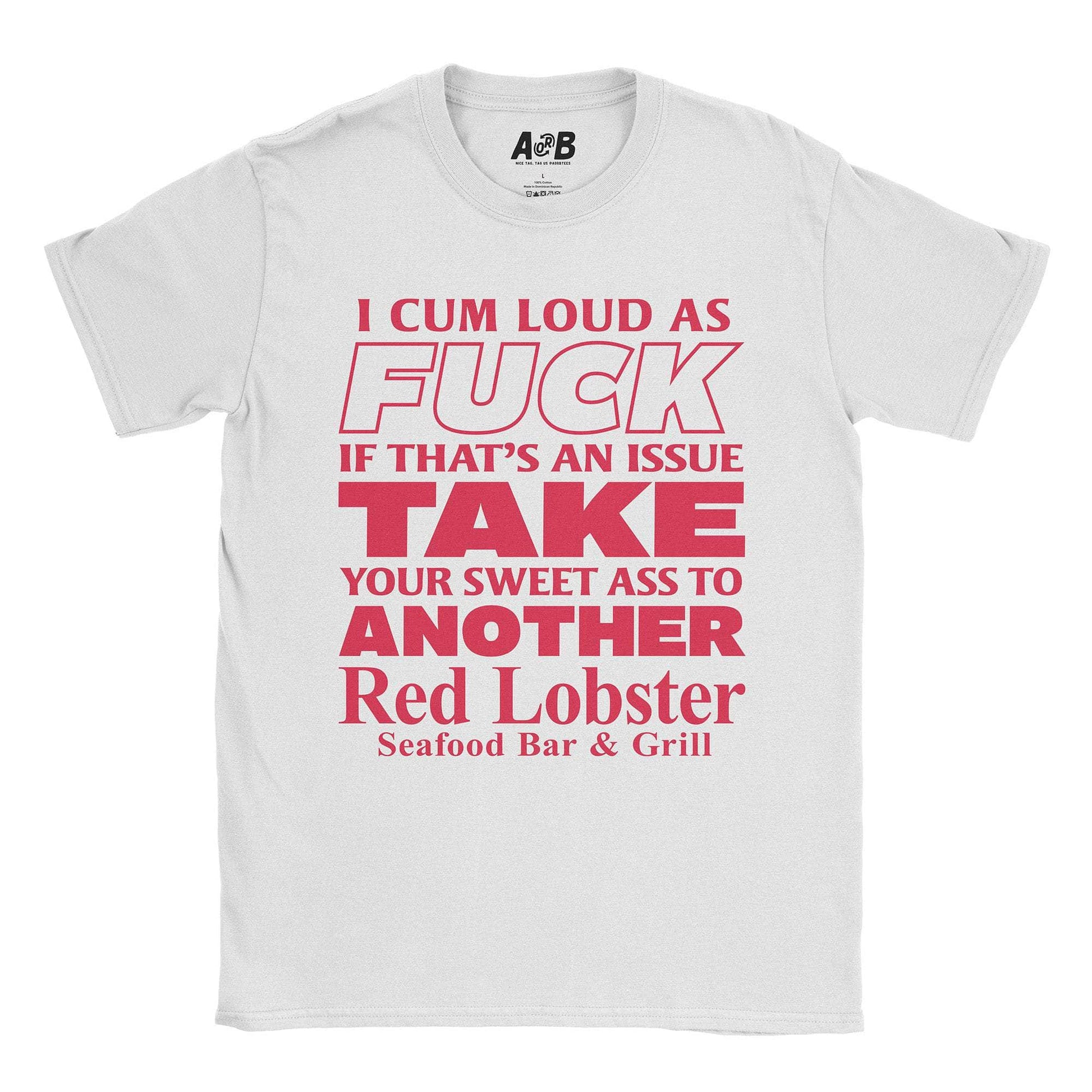 A-or-B-Tees T-Shirt White / S Lobster T-Shirt