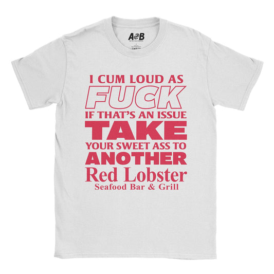 A-or-B-Tees T-Shirt White / S Lobster T-Shirt