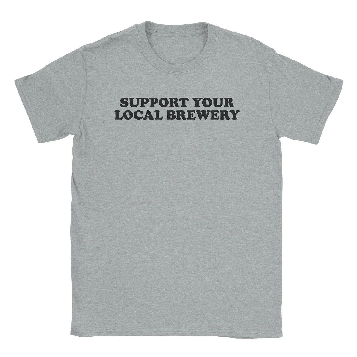 A-or-B-Tees T-Shirt Sport Grey / S Local Brewery T-Shirt