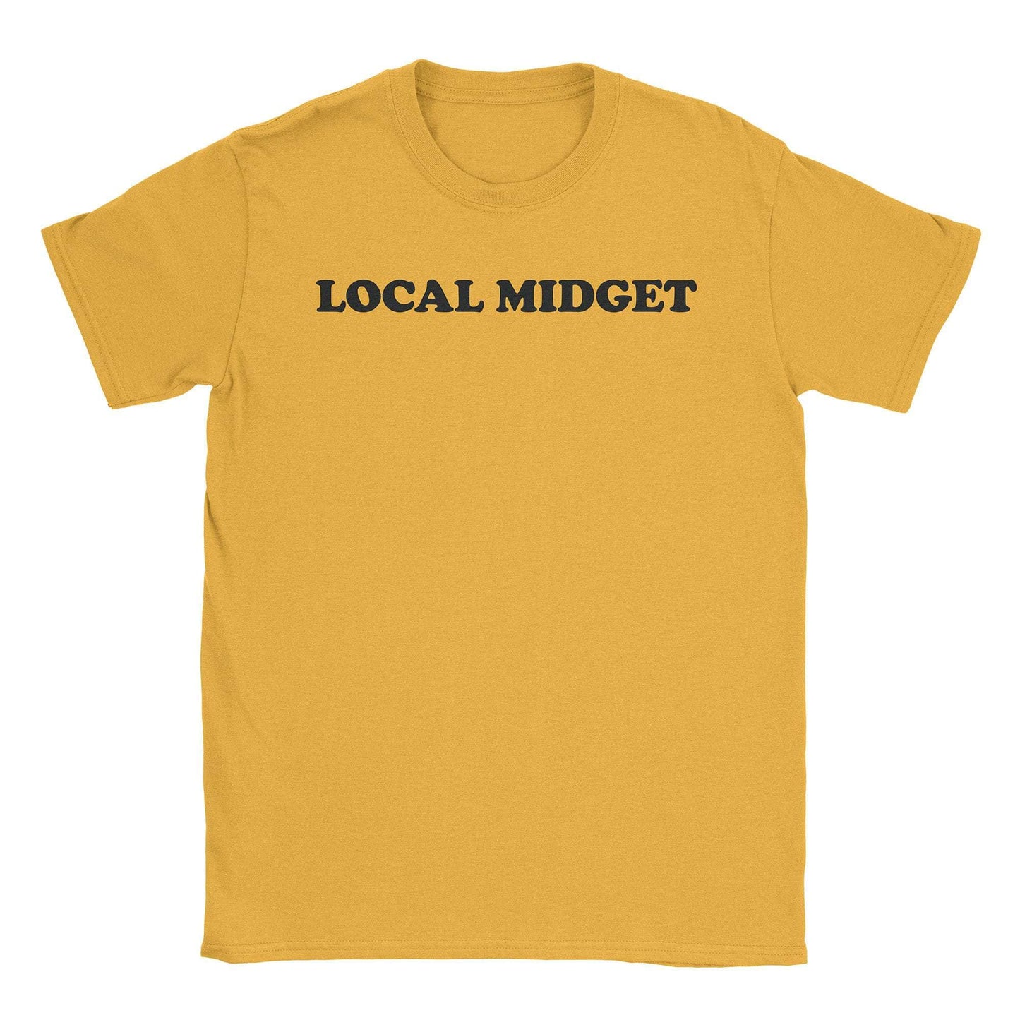 A-or-B-Tees T-Shirt Gold / S Local Midget T-Shirt