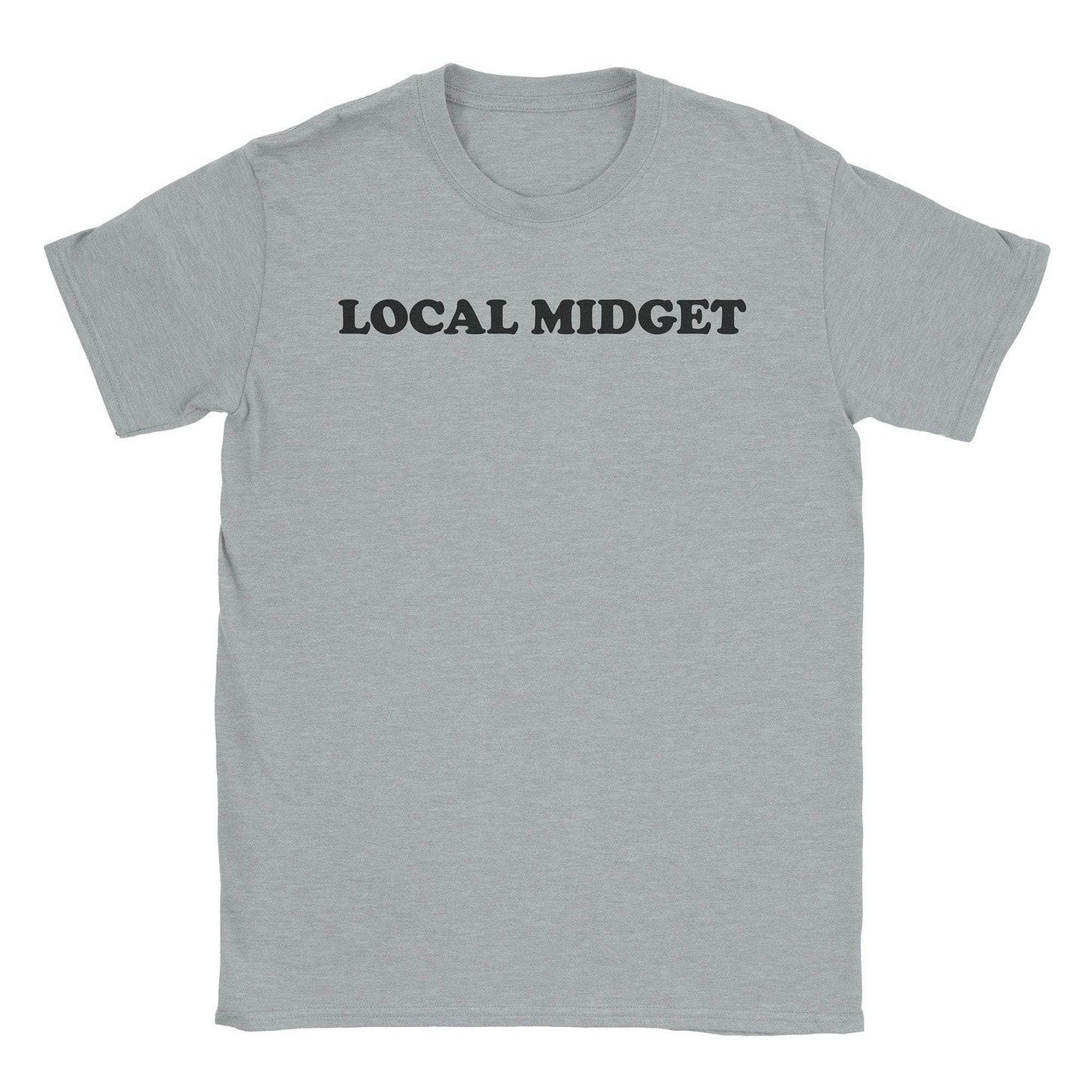 A-or-B-Tees T-Shirt Sport Grey / S Local Midget T-Shirt