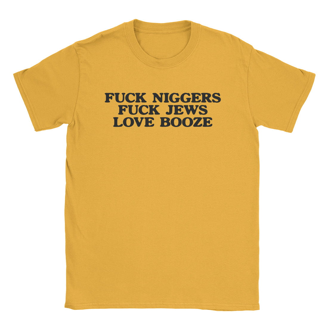 A-or-B-Tees T-Shirt Gold / S Love Booze T-Shirt