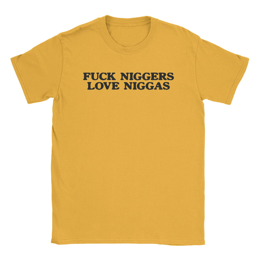 A-or-B-Tees T-Shirt Gold / S Love Niggas T-Shirt