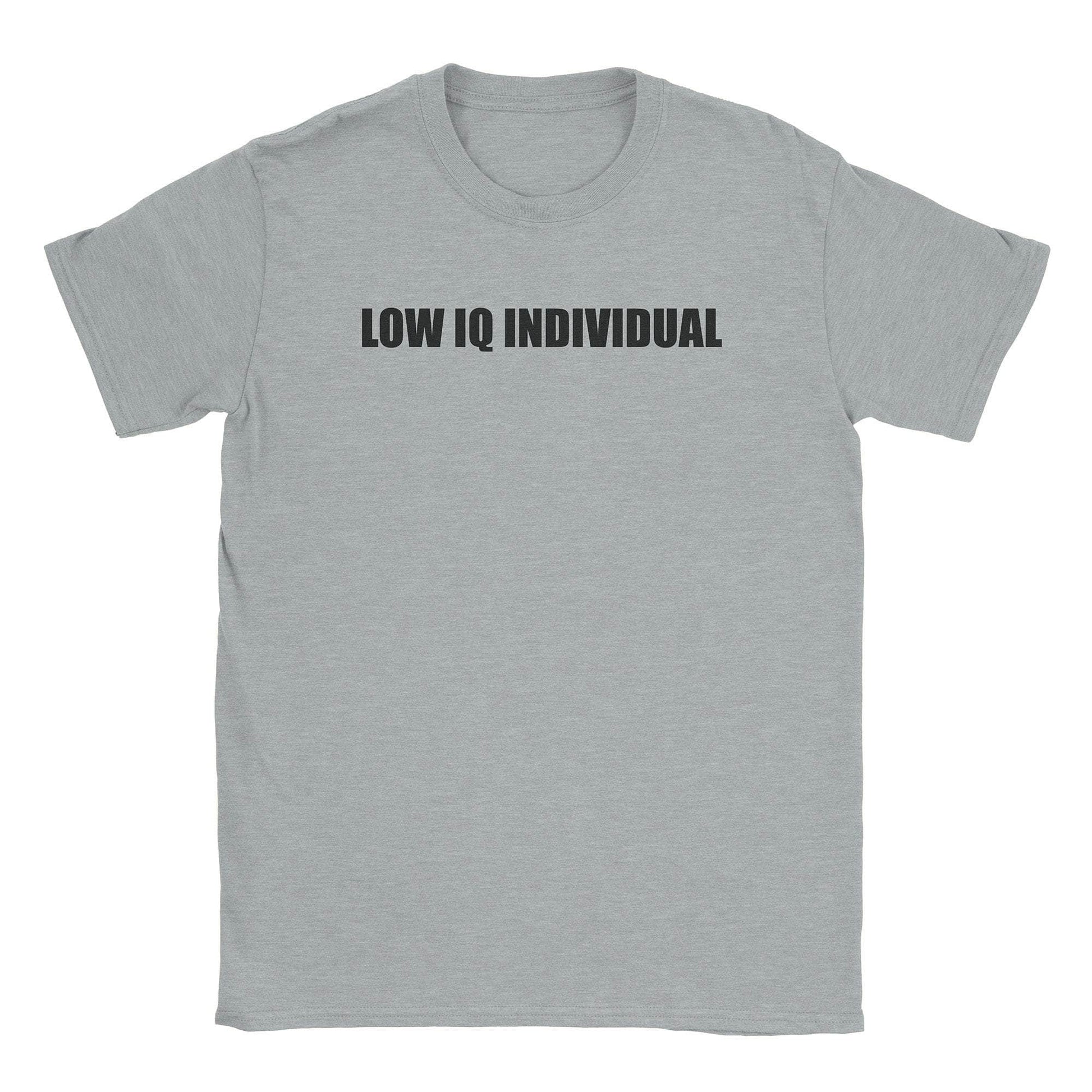 A-or-B-Tees T-Shirt Sport Grey / S Low IQ T-Shirt