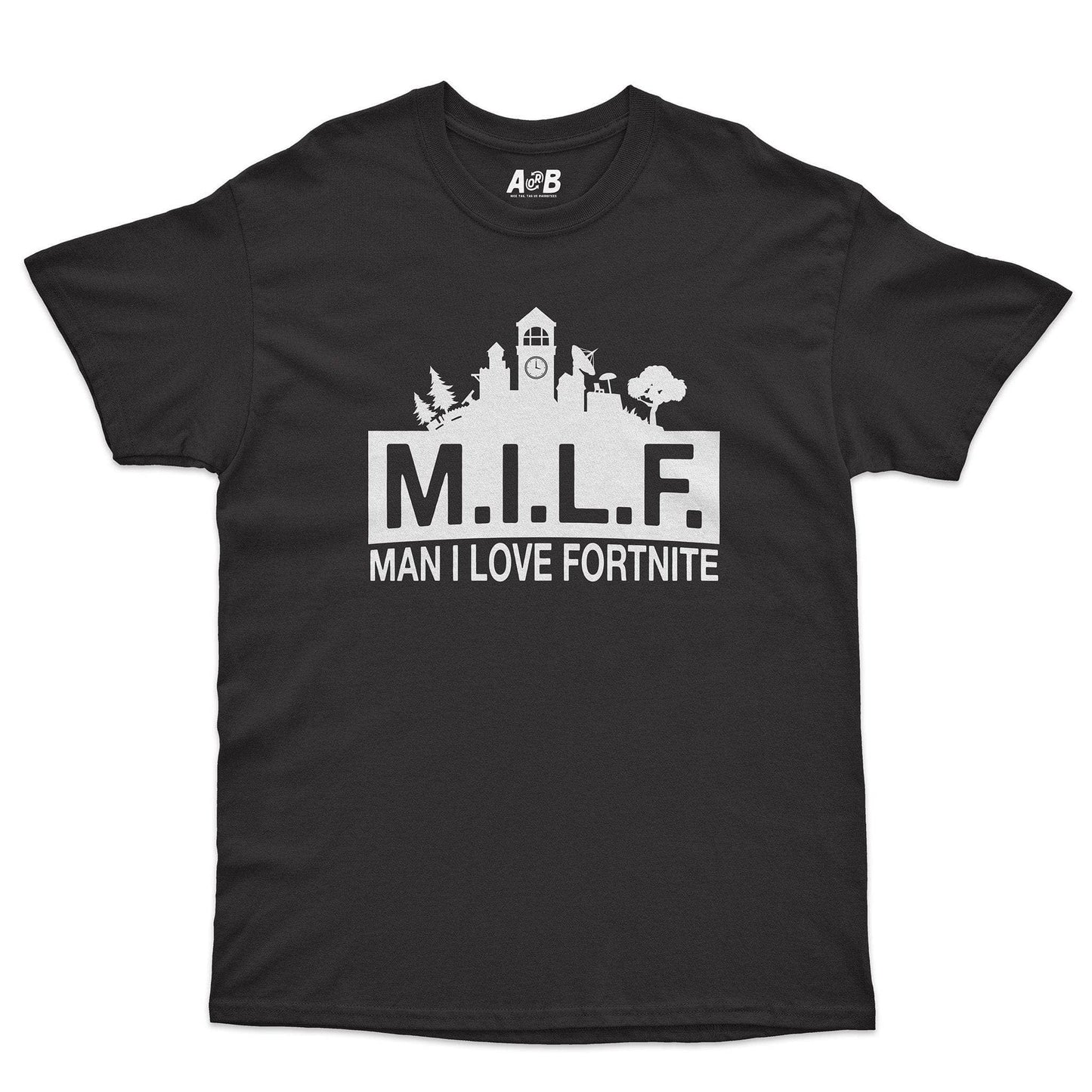 A-or-B-Tees T-Shirt Black / S M.I.L.Fortnite T-Shirt