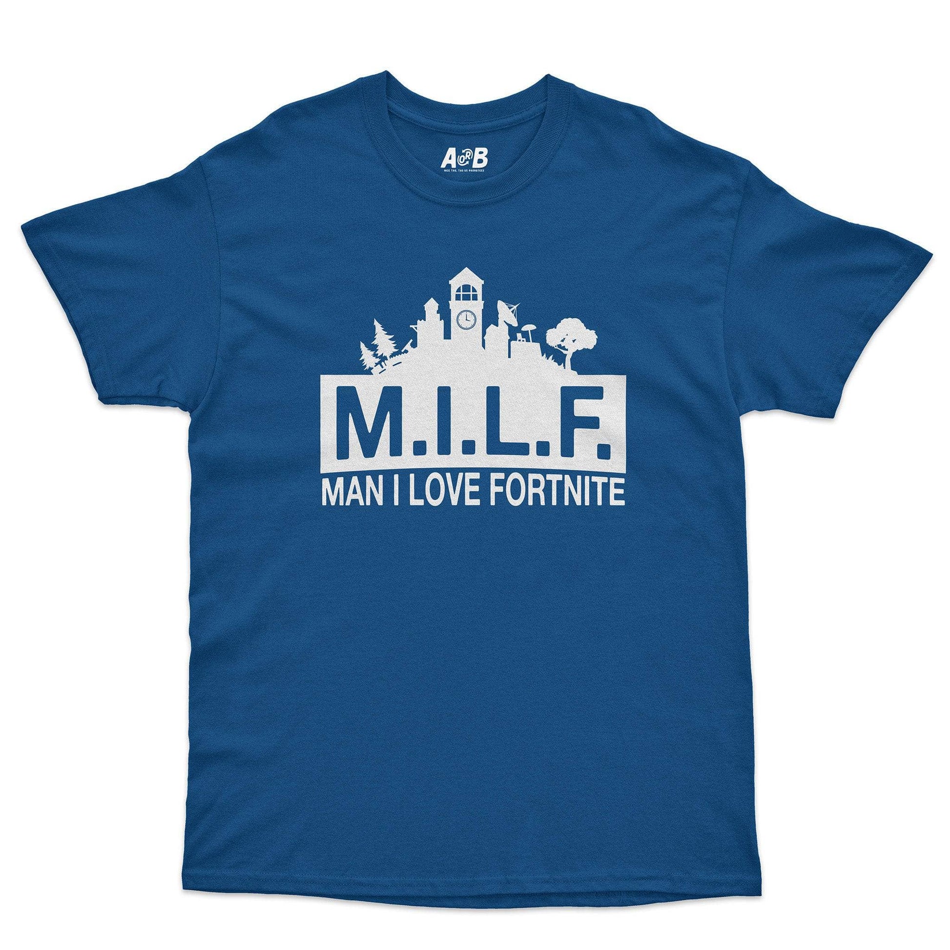 A-or-B-Tees T-Shirt Royal / S M.I.L.Fortnite T-Shirt