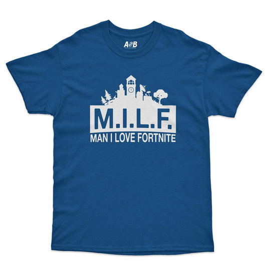 A-or-B-Tees T-Shirt Royal / S M.I.L.Fortnite T-Shirt