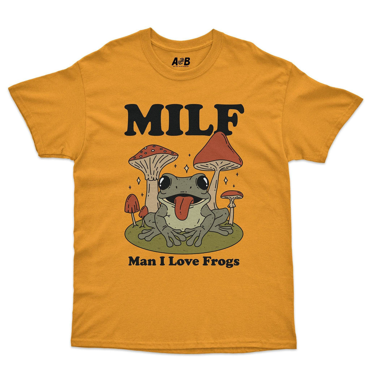 A-or-B-Tees T-Shirt Gold / S M.I.L.Frogs T-Shirt