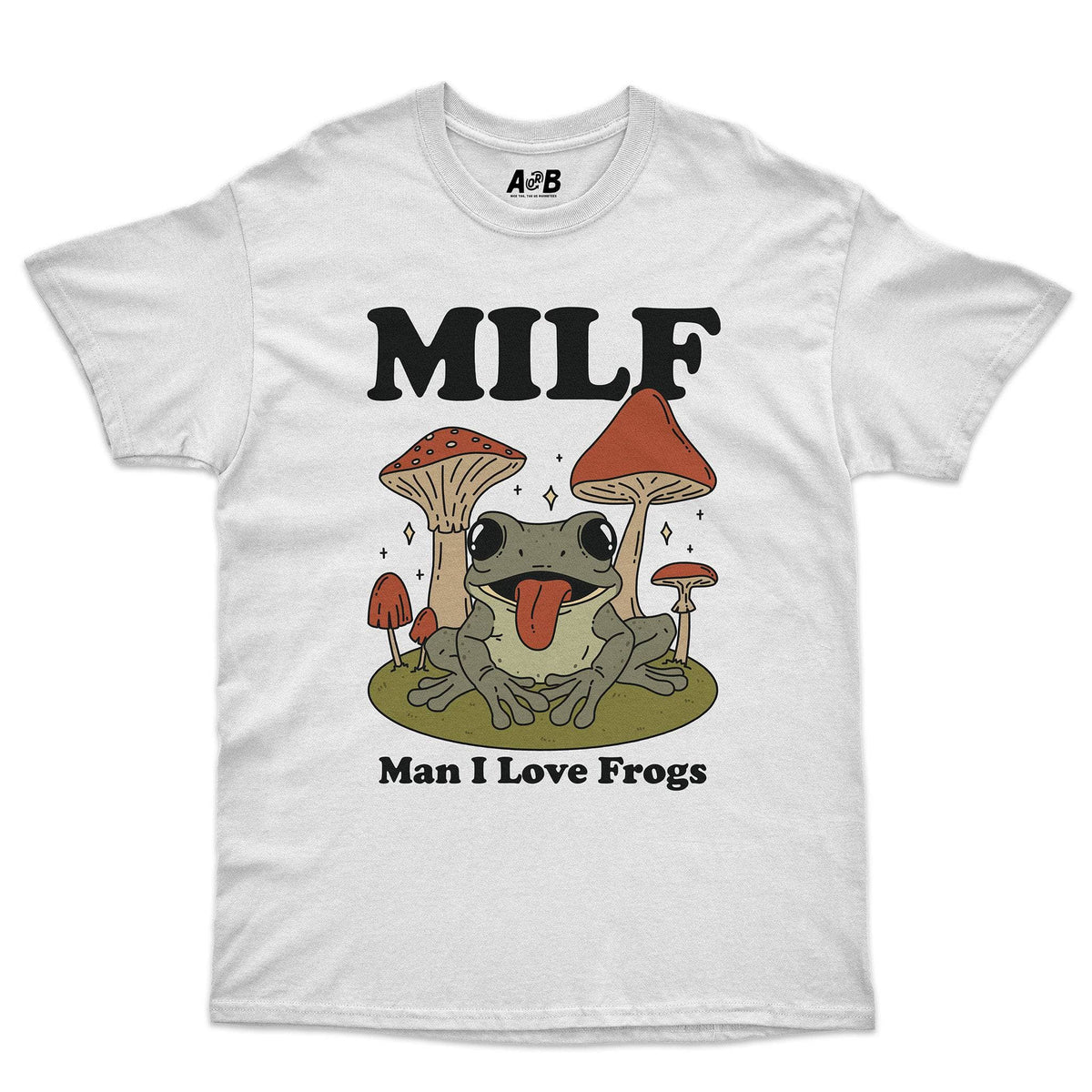 A-or-B-Tees T-Shirt White / S M.I.L.Frogs T-Shirt