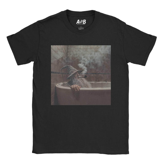 A-or-B-Tees T-Shirt Black / S Magic Bath T-Shirt