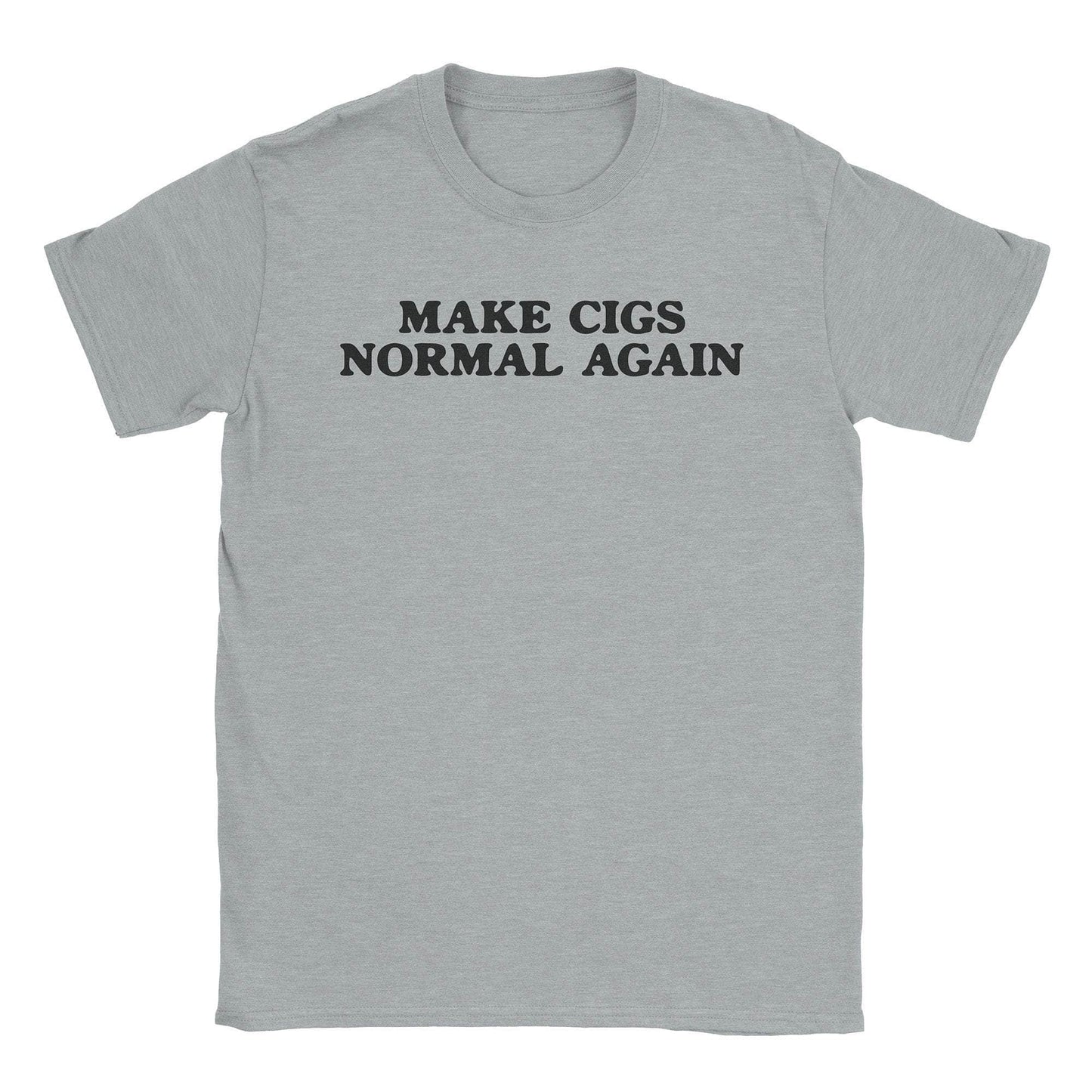 A-or-B-Tees T-Shirt Sport Grey / S Make Cigs Normal T-Shirt